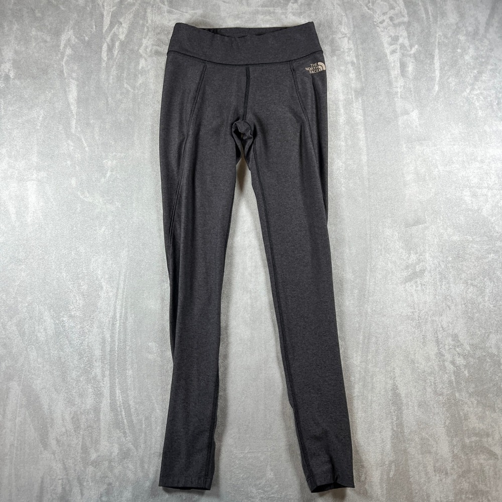 The North Face Womens XS‎ Dark Gray Ruched Ankle Athletic Leggings XS/TP